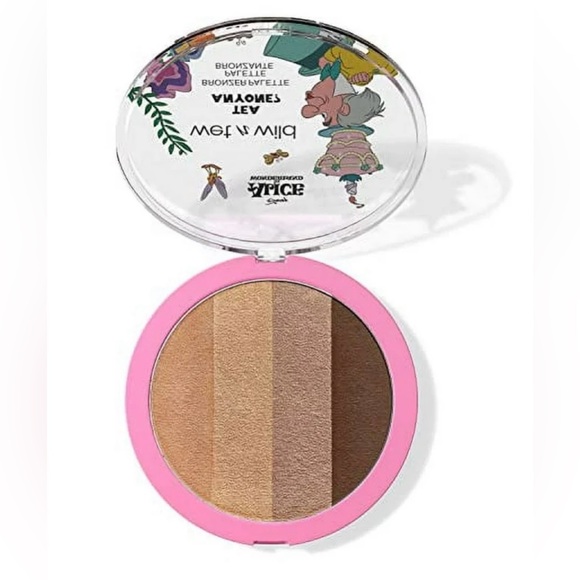 Disney Alice In Wonderland Wet & Wild Tea Anyone? Eye & Face Bronzer Palette Set - Picture 10 of 11